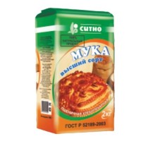 МУКА 2 кг В/С СИТНО Гост (6 шт в упаковке)