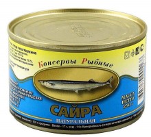 Сайра НДМ 250г.-48шт.Мамоново