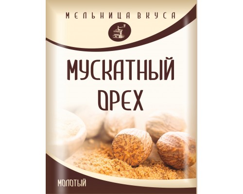 МВ Мускатный орех молотый 10гр.-40шт № 072