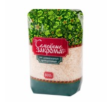 СЕМЕЙНЫЕ ЗАКРОМА Рис длинный пропарен. М/У 800гр.-12шт.