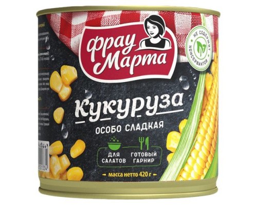 Кукуруза 310гр Фрау Марта 15шт